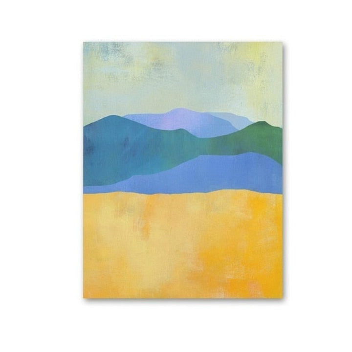Vivid Mountains - Canvas Wall Art Painting | Bowlift