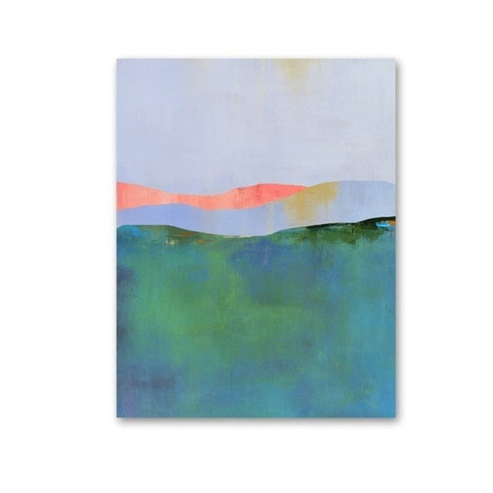 Vivid Mountains - Canvas Wall Art Painting | Bowlift