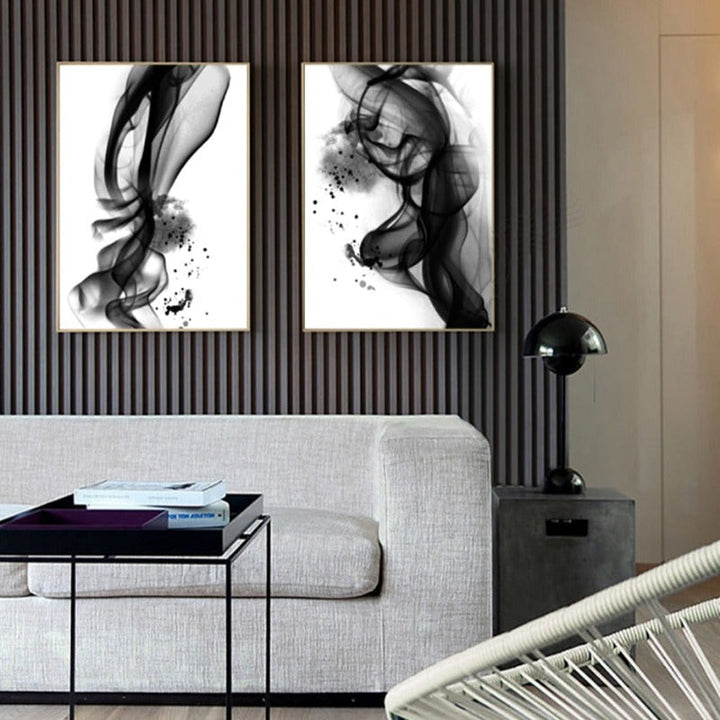 Smoke Up - Canvas Wall Art Painting | Bowlift