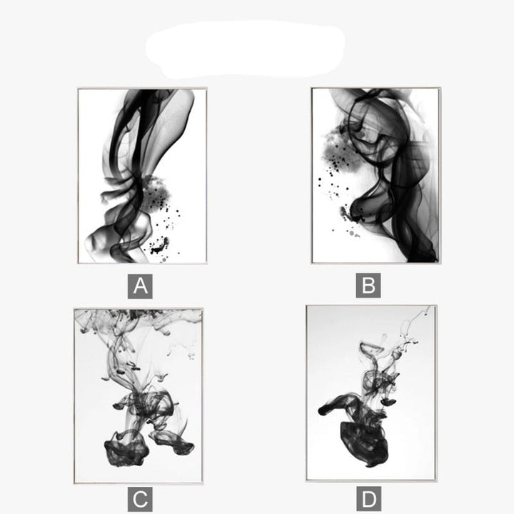 Smoke Up - Canvas Wall Art Painting | Bowlift