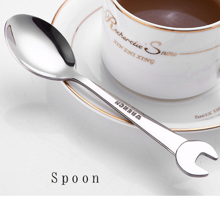 BowLift | Creative Wrench Shape Fork Spoon Cutlery Set