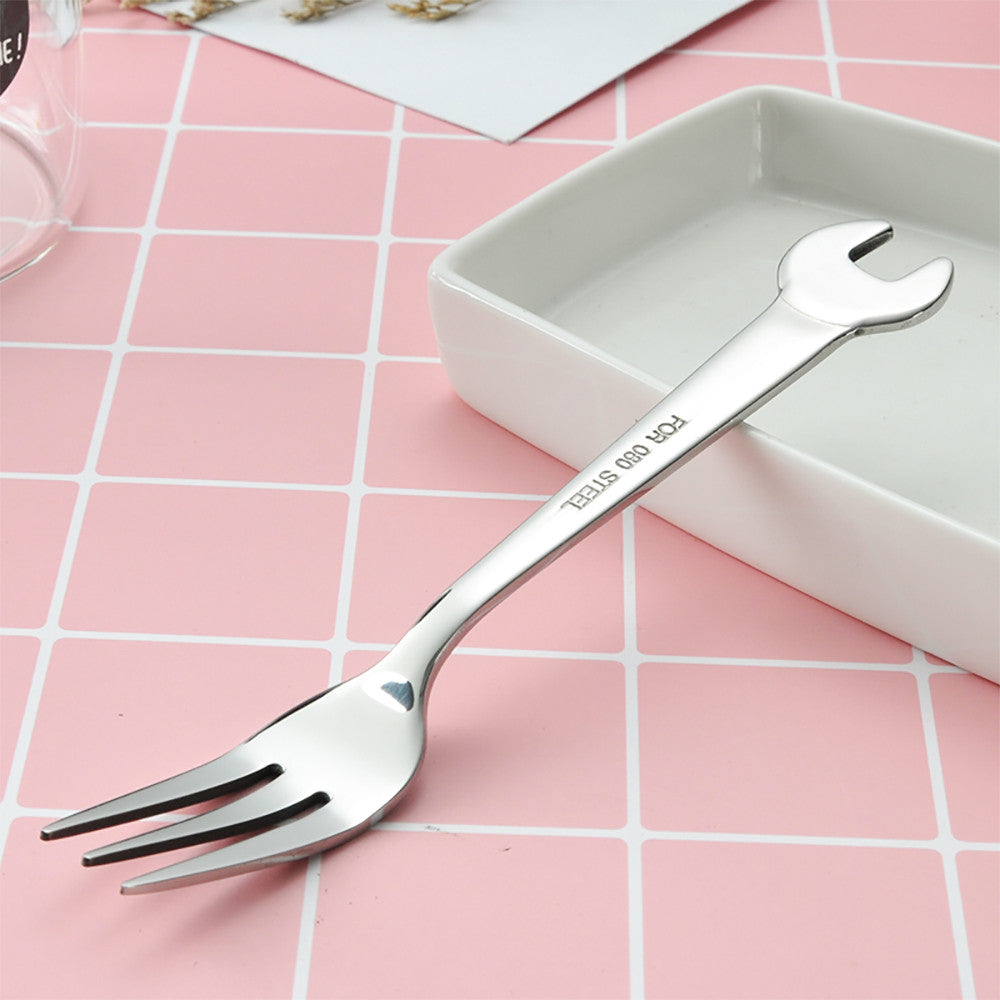 BowLift | Creative Wrench Shape Fork Spoon Cutlery Set