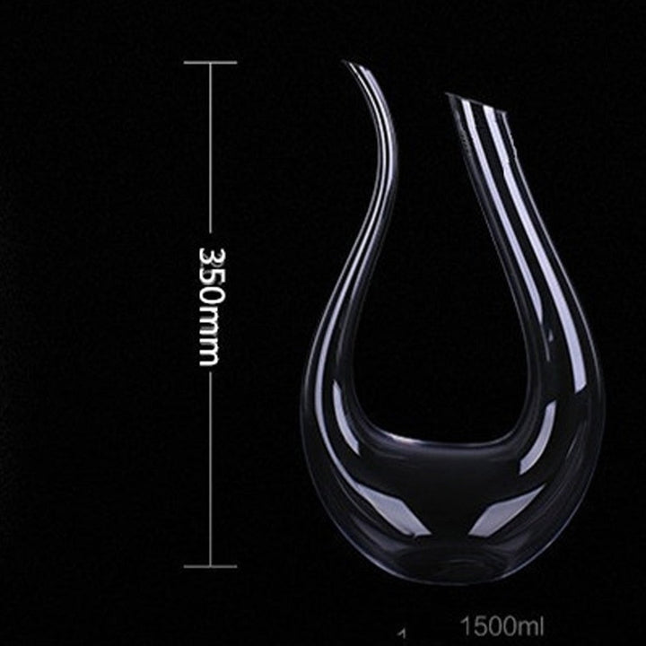 BowLift | Handmade Crystal Unique Wine Decanter
