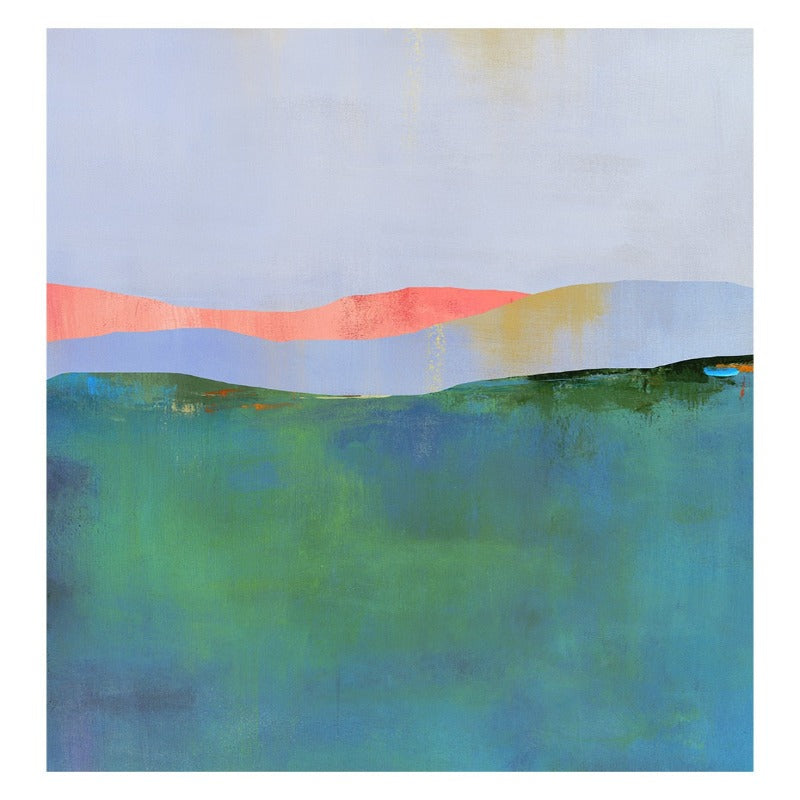 Vivid Mountains - Canvas Wall Art Painting | Bowlift
