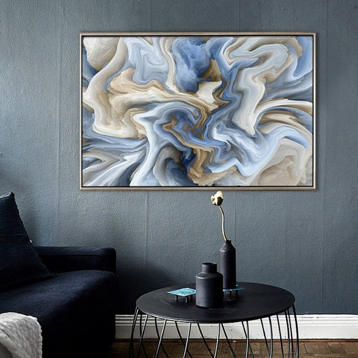 Marble Textured - Canvas Wall Art Painting | Bowlift