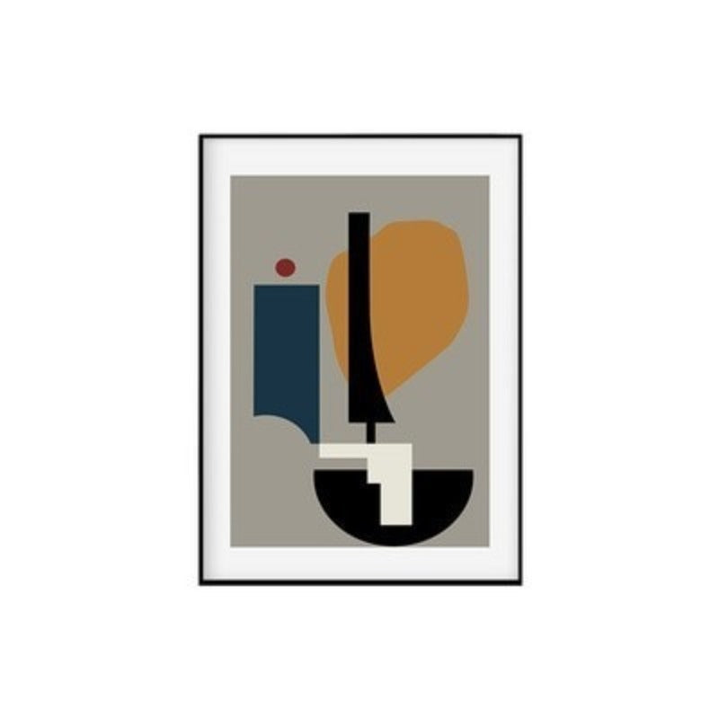 Vintage Geometric Figure - Canvas Wall Art Painting | Bowlift