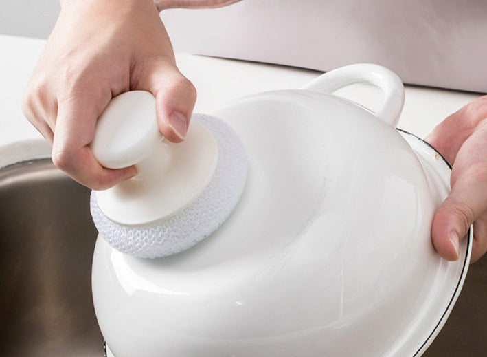 BowLift | Easy Dishwashing Stainless Steel Ball Brush