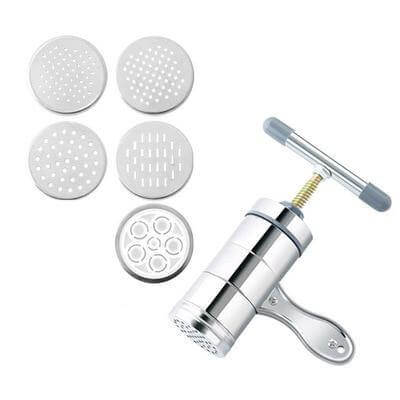 BowLift | Mini Stainless Steel Manual Pasta Noodle Maker