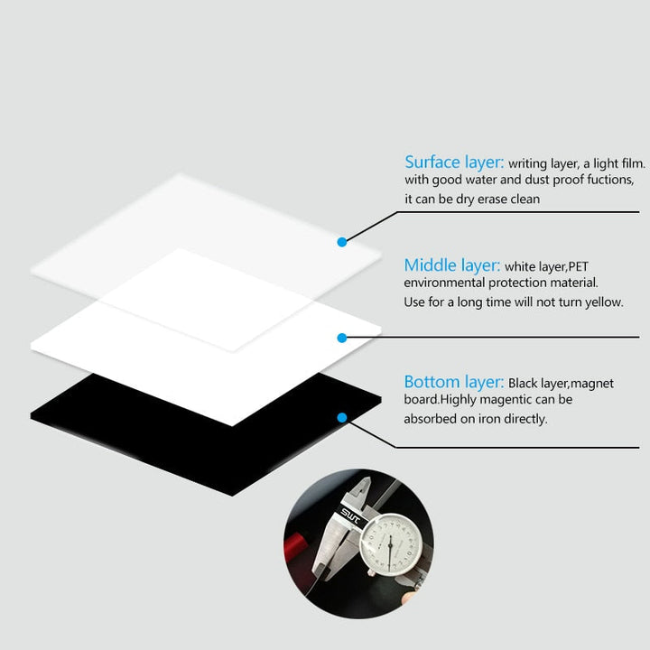 BowLift | Magnetic Refrigerator Whiteboard
