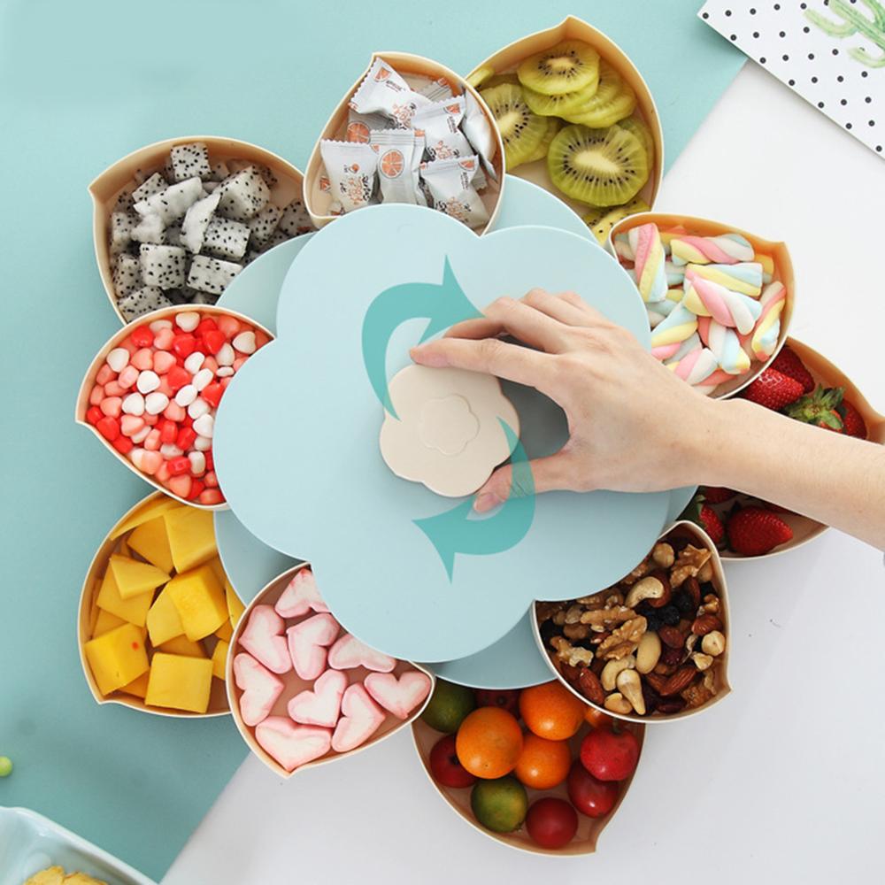 BowLift | Petal-Shape Rotating Snack Box