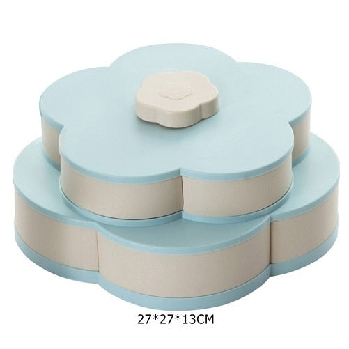 BowLift | Petal-Shape Rotating Snack Box