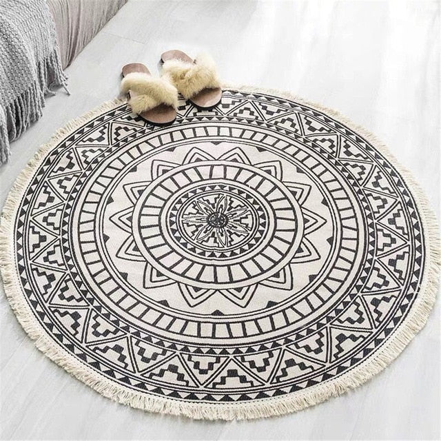 BowLift | Mira Mandala Accent Rug