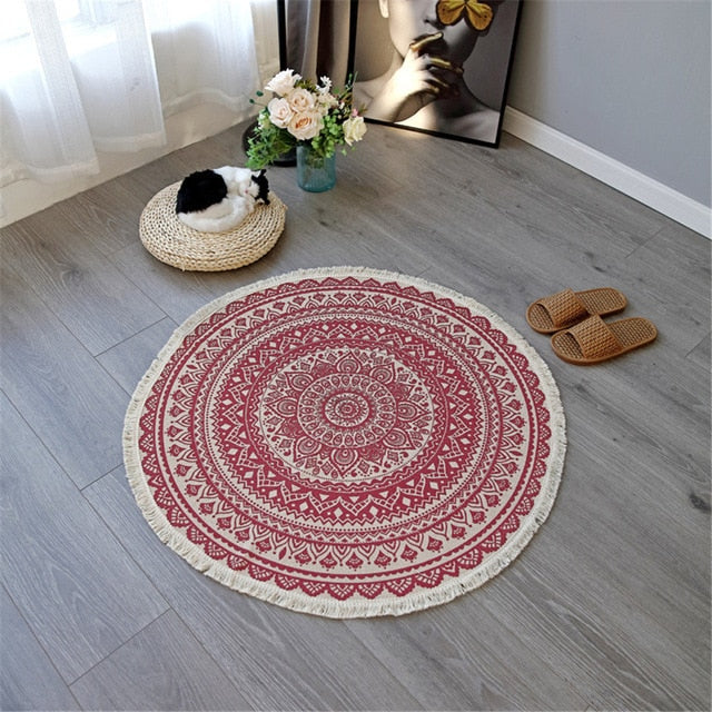 BowLift | Mira Mandala Accent Rug