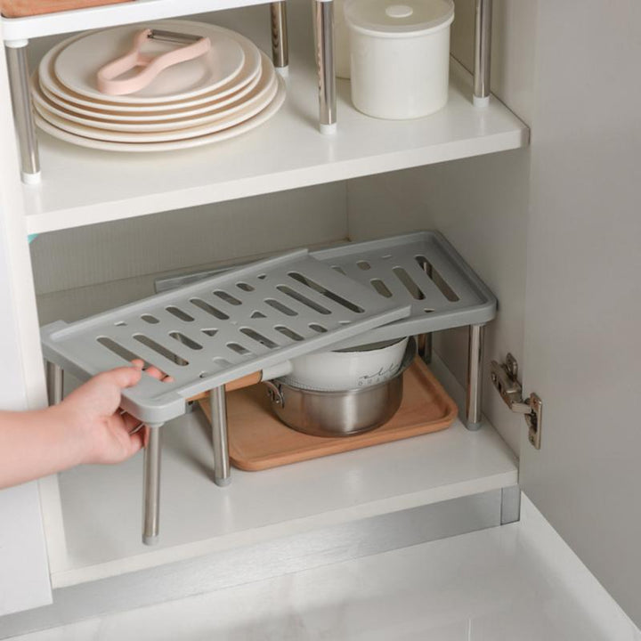 BowLift | Space Saving Retractable Cabinet Organizer Shelf