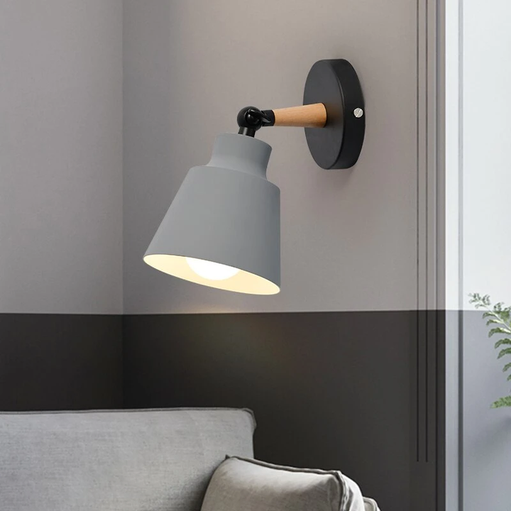 BowLift | RoyaleGlow Sleek Modern Wood Wall Lamp - Modern Home Lighting