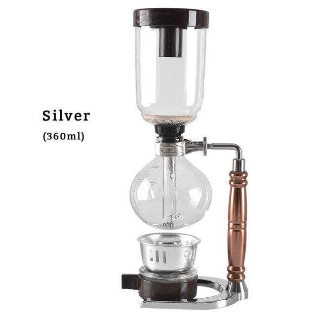 BowLift | Elegant Glass Siphon Coffee Maker