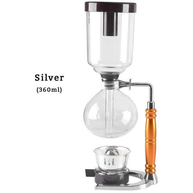 BowLift | Elegant Glass Siphon Coffee Maker