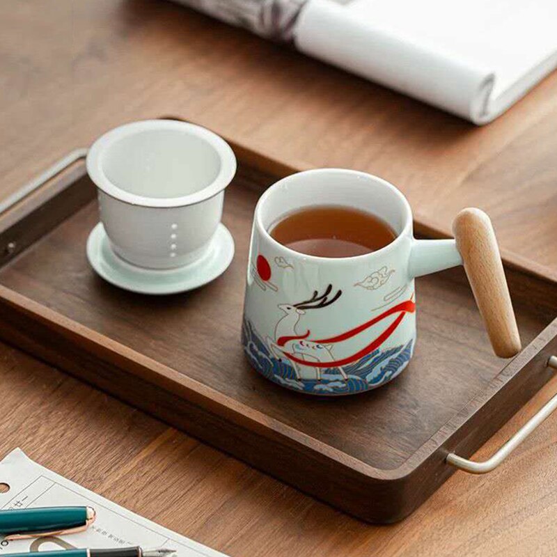 BowLift | Ceramic Artsy Tea Cup