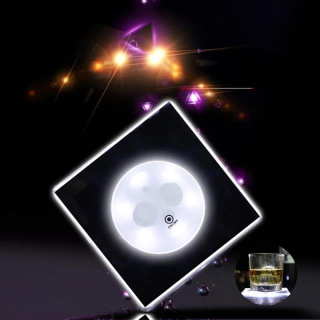 BowLift | Acrylic Ultra-Thin LED Coaster