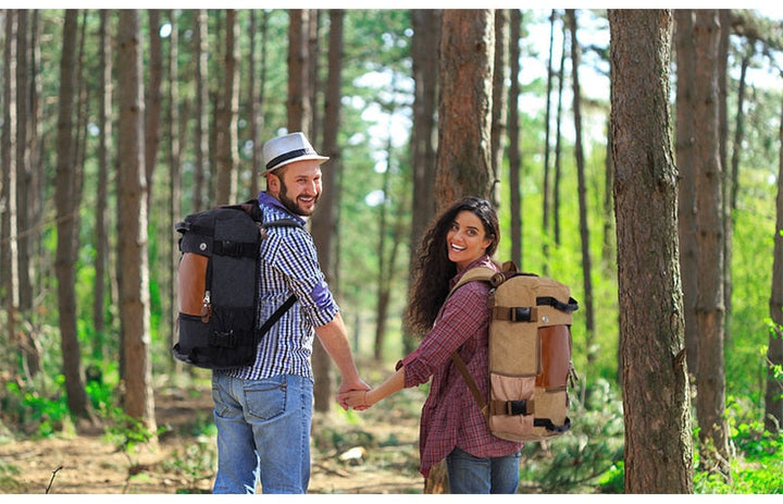BowLift | Men Canvas Multifunctional Travel Backpack
