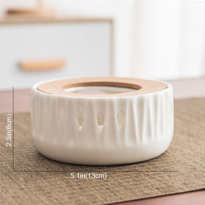 BowLift | Mini Portable Ceramic Candle Teapot Warmer