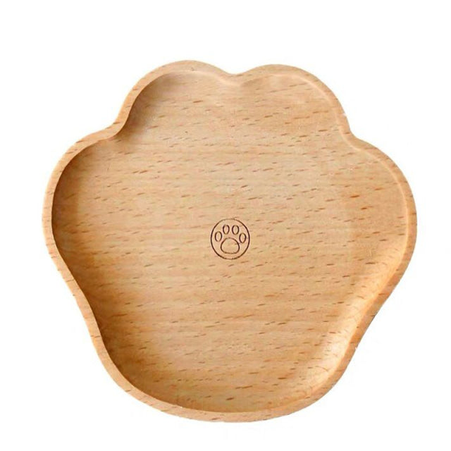 BowLift | Cute Cat Paw Wooden Coaster