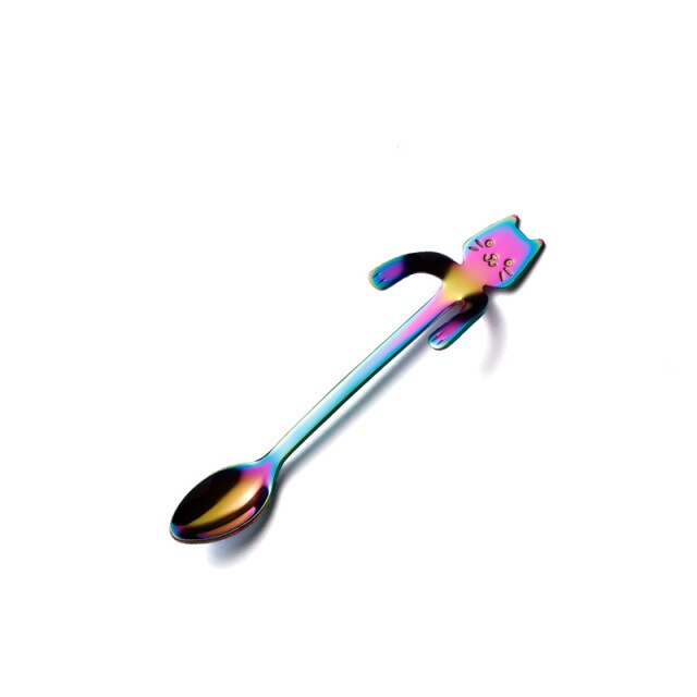 BowLift | Cute Cat Long Handle Tea Spoon