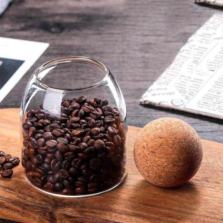 BowLift | Creative Glass Cork Storage Jar