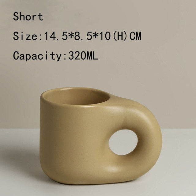 Minimalism Cup – Luxury Porcelain Mug Bowlift