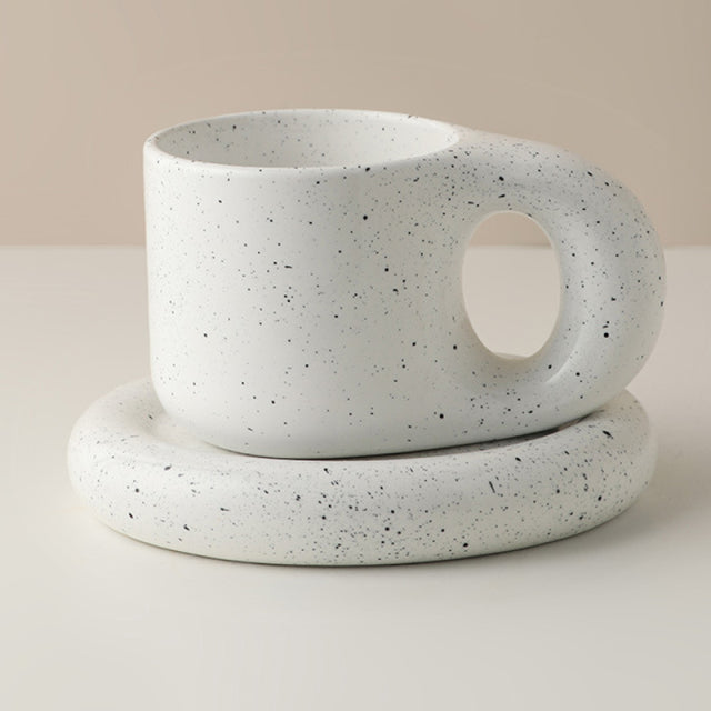BowLift | Nordic Ceramic Handle Handmade Mug