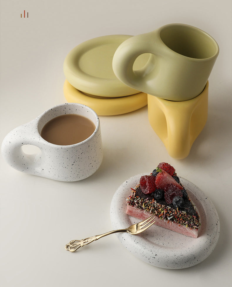 BowLift | Nordic Ceramic Handle Handmade Mug