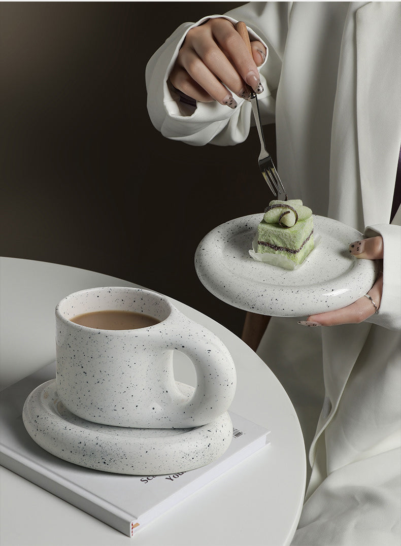 BowLift | Nordic Ceramic Handle Handmade Mug