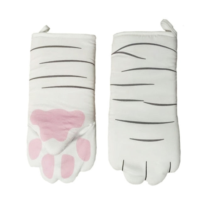 BowLift | Cute Cat Paws Oven Mitts