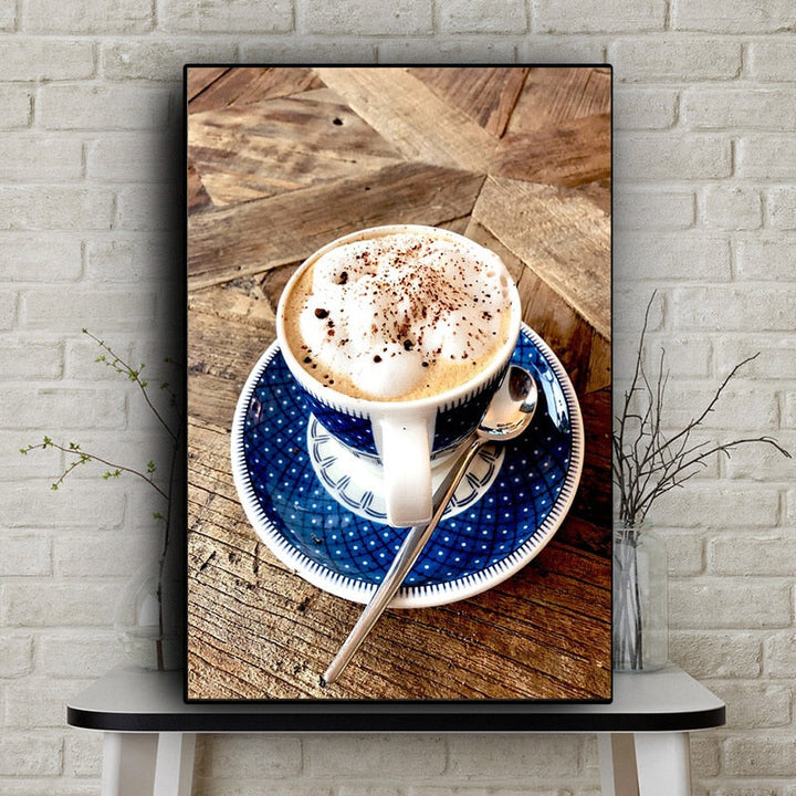 Modern Dinner Party - Canvas Wall Art Painting | Bowlift