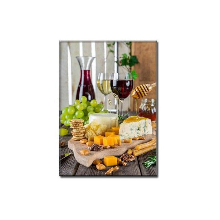Modern Dinner Party - Canvas Wall Art Painting | Bowlift