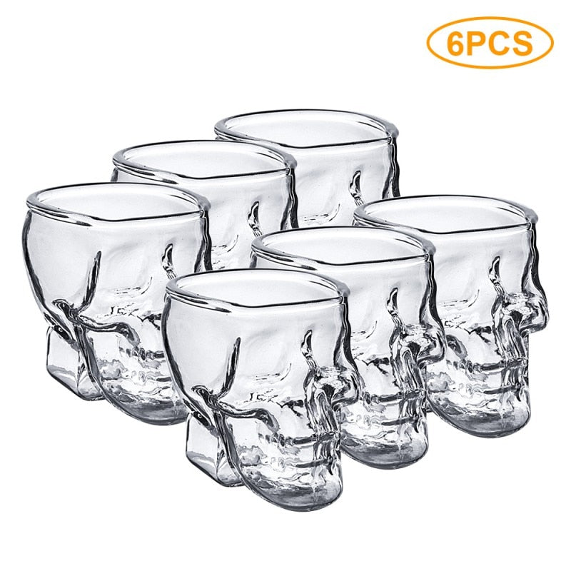 BowLift | 3D Transparent Skull Crystal Mug