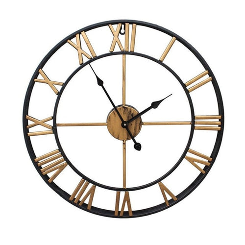 BowLift | 3D Large Roman Numerals Wall Clock Home