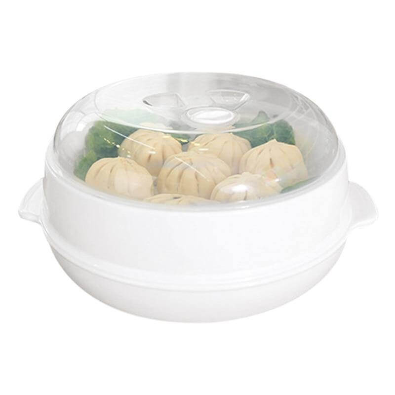 BowLift | Microwave Round Steamer Heater Bowl with Lid