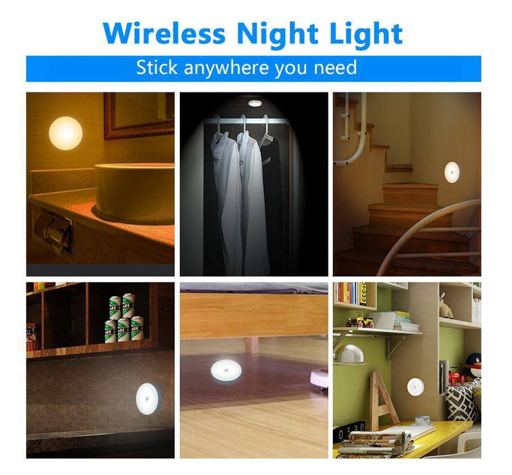 BowLift | Rechargeable Motion Sensor LED USB Night Light