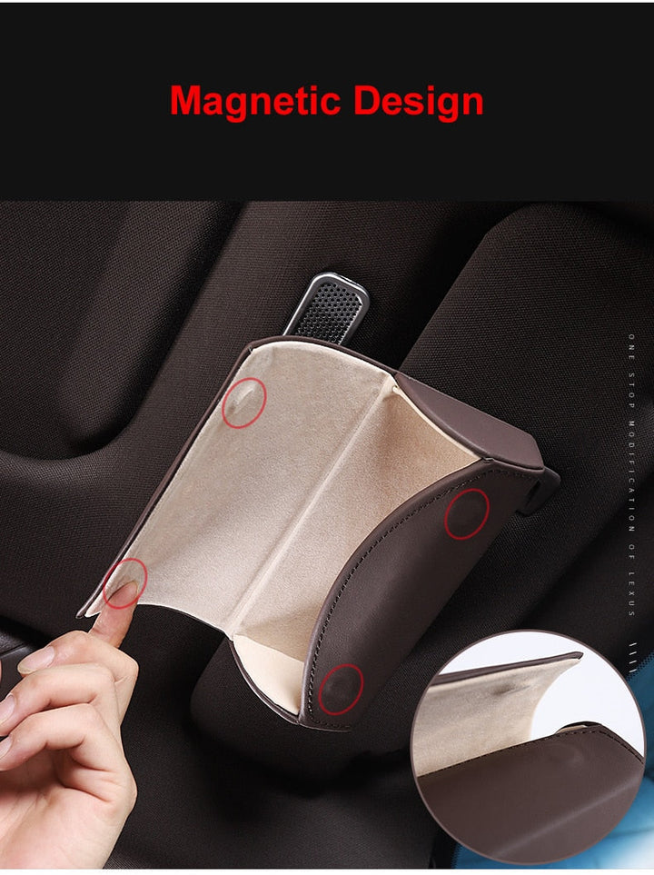 BowLift | Car Front Sun Glasses Case Box