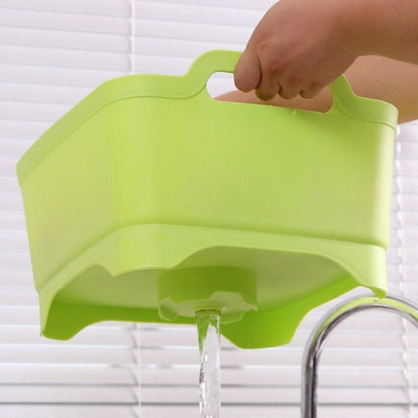 BowLift | Portable Large Vegetable Washer Drain Basket