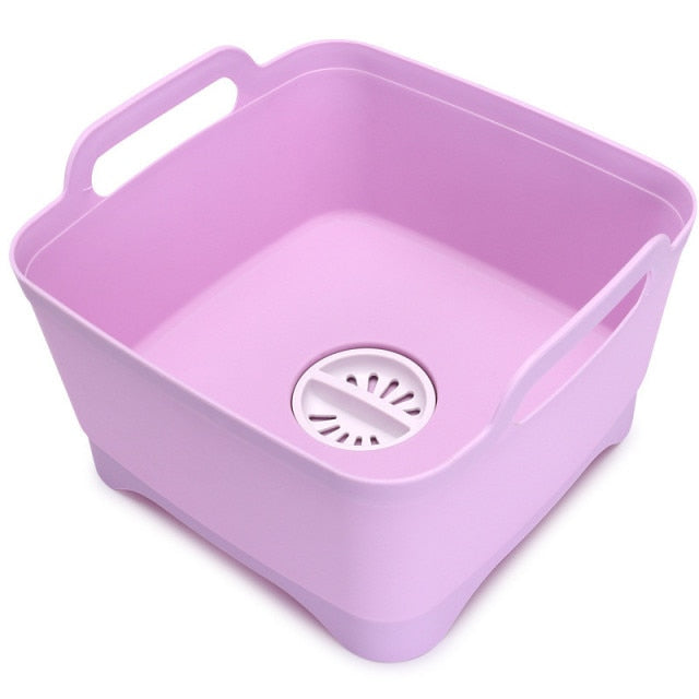 BowLift | Portable Large Vegetable Washer Drain Basket