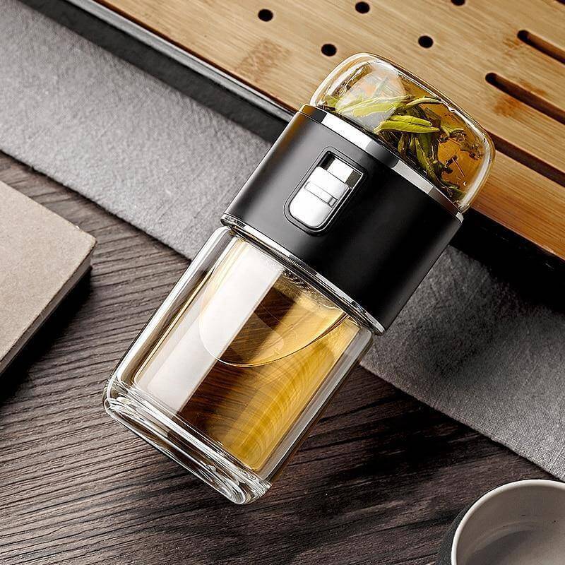 BowLift | Double Glass Portable Eco-Friendly Tea Infuser