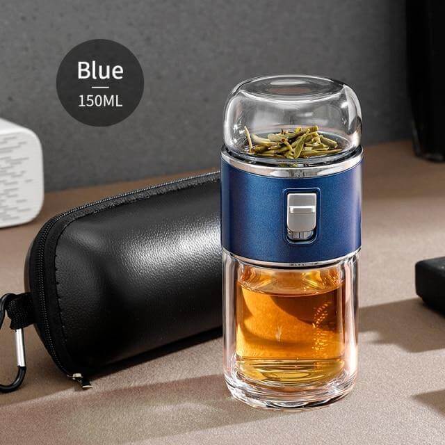 BowLift | Double Glass Portable Eco-Friendly Tea Infuser