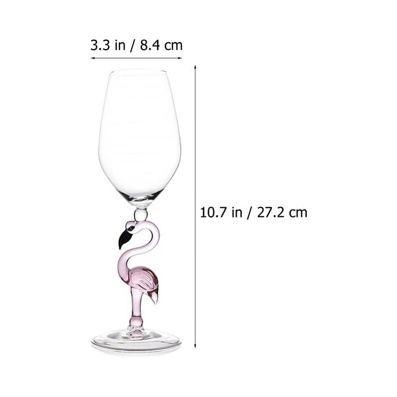 BowLift | Flamingo Wine Glass