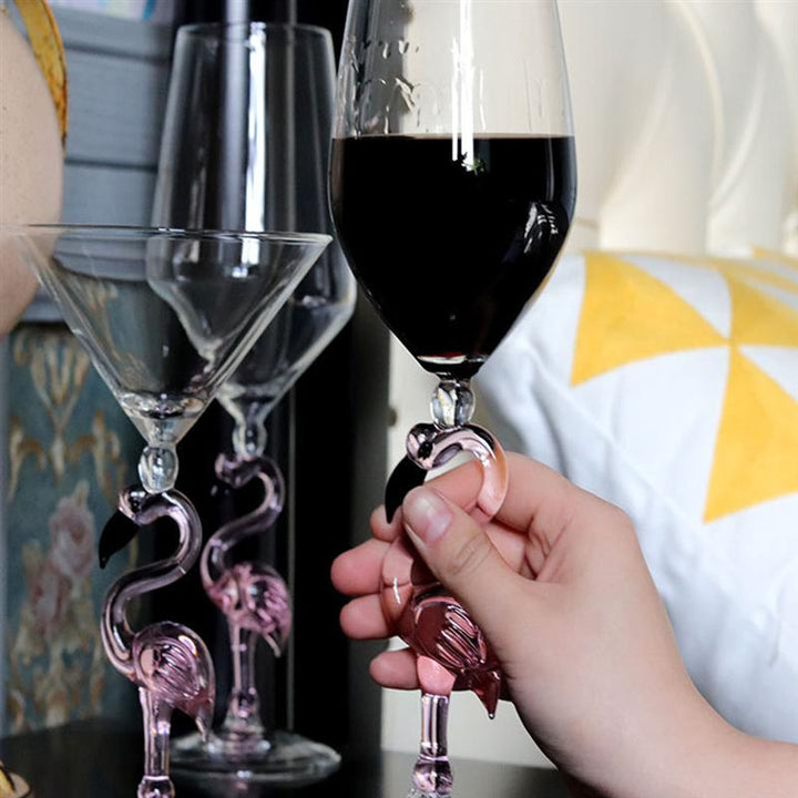 BowLift | Flamingo Wine Glass