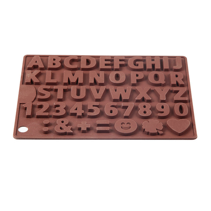 BowLift | 3D Alphabet Silicone DIY Chocolate Mold