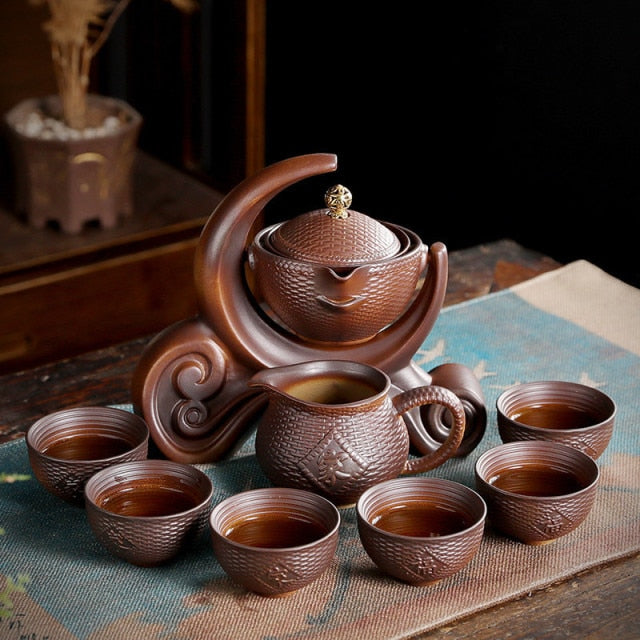 BowLift | Unique Ancient Chinese Porcelain Teapot Set