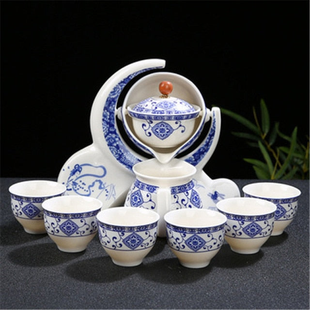 BowLift | Unique Ancient Chinese Porcelain Teapot Set