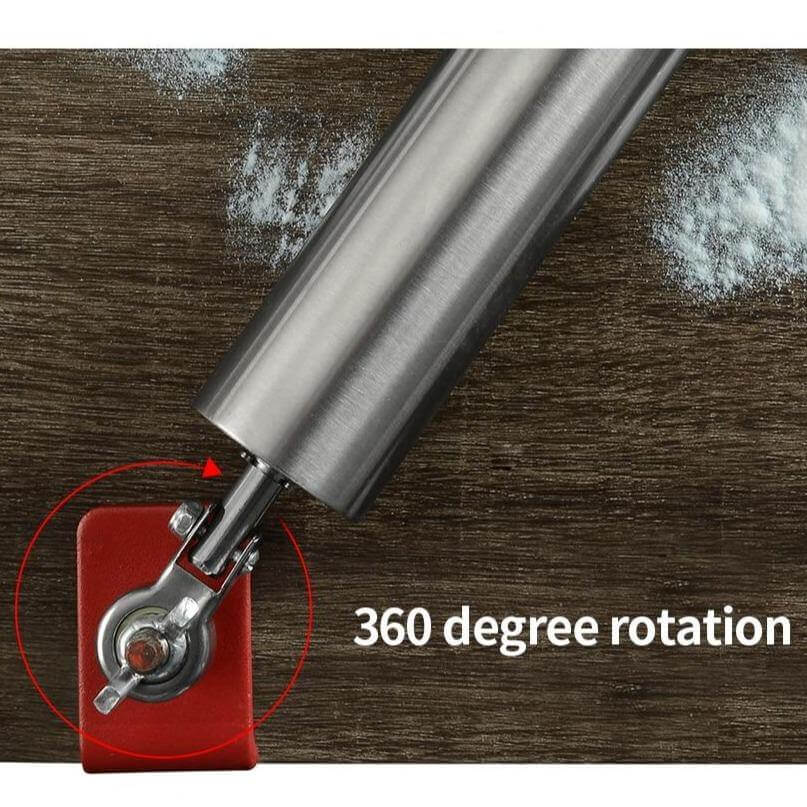 BowLift | Stainless Steel Easy Dough Roller Pin